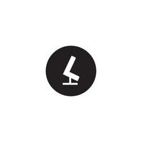 Mobilitätssofa-Logo oder -Icon-Design vektor