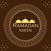 illustration vektor design av ramadan kareem