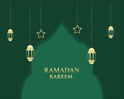 illustration vektor design av ramadan kareem