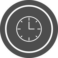 Uhr-Icon-Design vektor