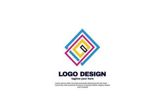Vektor-Digitaldruck-Logo-Design-Vorlage