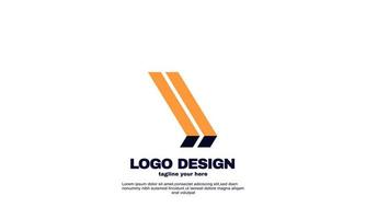 Vektor abstrakt am besten leistungsstarken geometrischen Unternehmen Business-Logo-Design bunt