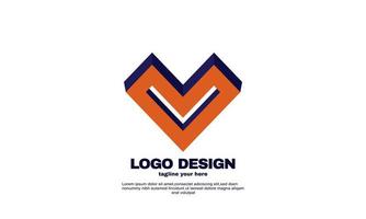 abstrakte kreative Elemente Idee elegantes Logo Ihr Unternehmen einzigartige Logo-Design-Vektor vektor