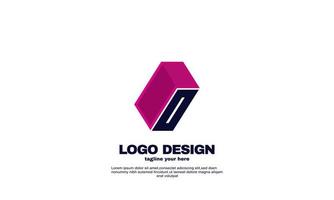 tolles kreatives Logo moderne kreative Markenidee Business Firmendesign bunt vektor