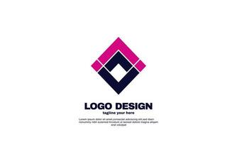 abstraktes Geschäftsunternehmen Inspiration Logo Design Corporate Brand Identity Vektor