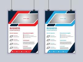 företagsföretag flygblad design. modern layoutdesign. vektor formgivningsmall. broschyrdesign