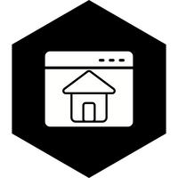 Homepage-Icon-Design vektor