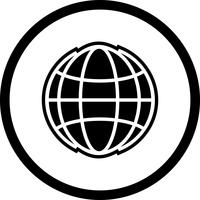 Globe Icon Design vektor