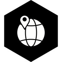 Globe icon design vektor