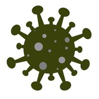 Coronavirus-Symbolvektor vektor