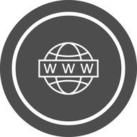 Websuche Icon Design vektor