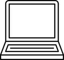 Laptop-Icon-Stil vektor