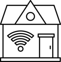 Smart-Home-Icon-Stil vektor
