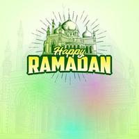 Ramadan Kareem Thema Hintergrund vektor