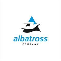 abstrakt albatross fågel vektor