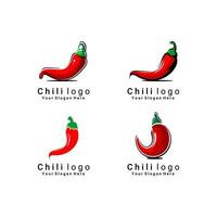 Chili-Logo-Vektor vektor