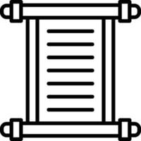 Scroll-Icon-Stil vektor