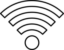 wifi ikon stil vektor