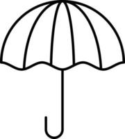 Regenschirm-Icon-Stil vektor