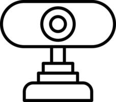 Webcam-Symbolstil vektor