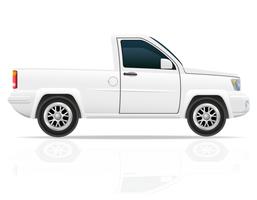 Auto-Pick-up-Vektor-Illustration