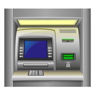 ATM-Vektorillustration vektor