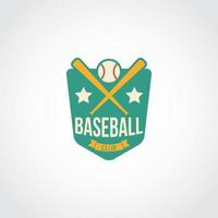 baseball logotyp design vektor