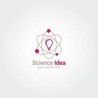 Wissenschaft Logo Design Vektor. passend für Ihr Firmenlogo vektor