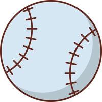 baseball vektorillustration på en transparent bakgrund. symboler av högsta kvalitet. vektor linje platt färgikon för koncept och grafisk design.