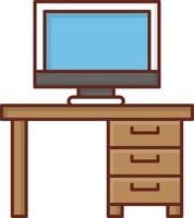 Computer-Vektor-Illustration auf einem transparenten Hintergrund. Symbole in Premiumqualität. Vektorlinie flaches Farbsymbol für Konzept und Grafikdesign. vektor