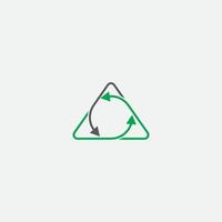 gröna blad ekologi natur logotyp element vektor