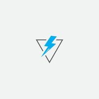 elektrisk industri. power logotyp vektor