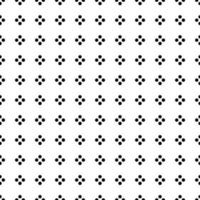 svart prick i fyrkantig form på vit bakgrund sömlös vektor