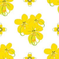 Cassia Fistula - Gloden Shower Flower background2 vektor