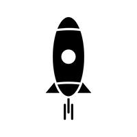ikon för raketgulfen vektor