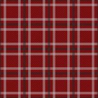 roter Tartan mit weißem und schwarzem Streifenhintergrund vektor