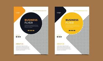 Business-Konferenz-Flyer-Vektor-Design. Corporate Business Konferenz Poster und Flyer Design-Layout-Vorlage im A4-Format. vektor