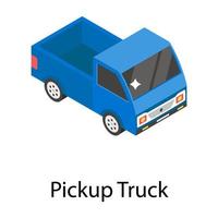 Pickup-Truck-Konzepte vektor