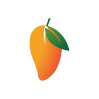 Mangofrucht Vektor Icon Illustration Design