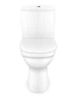 toalett skål vektor illustration