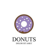 Donuts Illustration Logo Vektor Vorlage