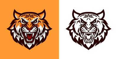 tiger logotyp vektor