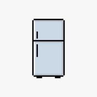 Kühlschrank Pixel Art vektor