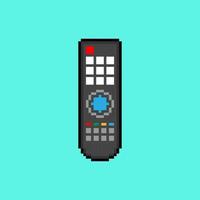 TV-Fernbedienung Pixel Art vektor