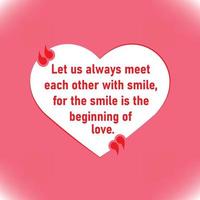 alla hjärtans dag kärlek och romantiska citat design del tre vektor