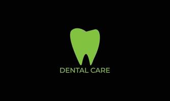 Dental Logo-Design. Zahnlogo oder Zahnklinik-Logo-Design. vektor