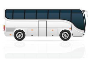 große Tourbus-Vektorillustration vektor