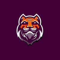 tiger logo design vektor