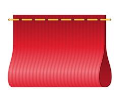 roter Aufkleber für Kleidungsvektorillustration vektor