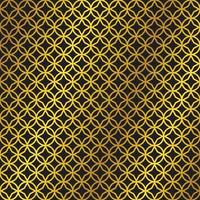 gyllene lyx sömlösa mönster, elegant material design vektor, textur bakgrund vektor
